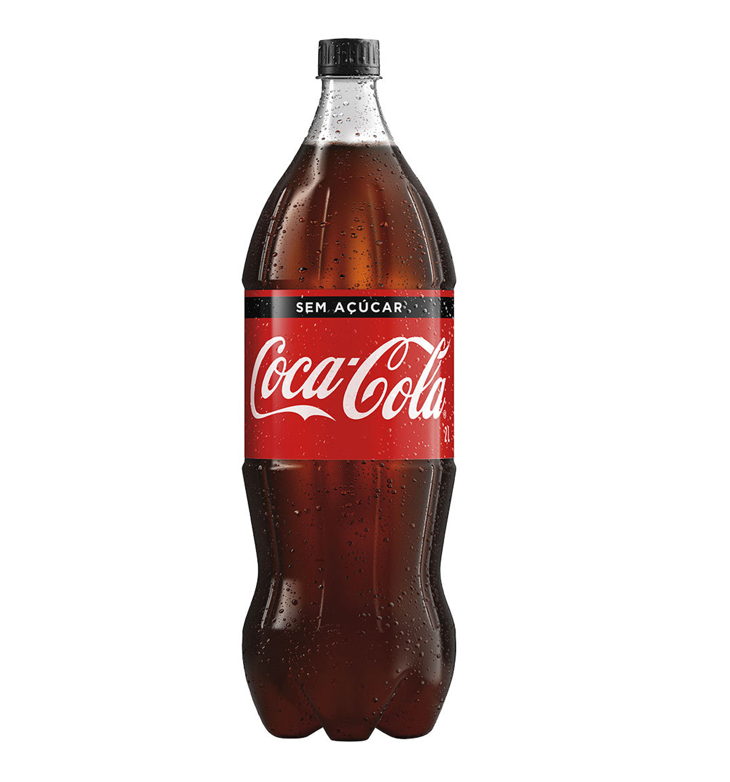 REFRIGERANTE SEM AÇÚCAR COCA-COLA ZERO GARRAFA 2L