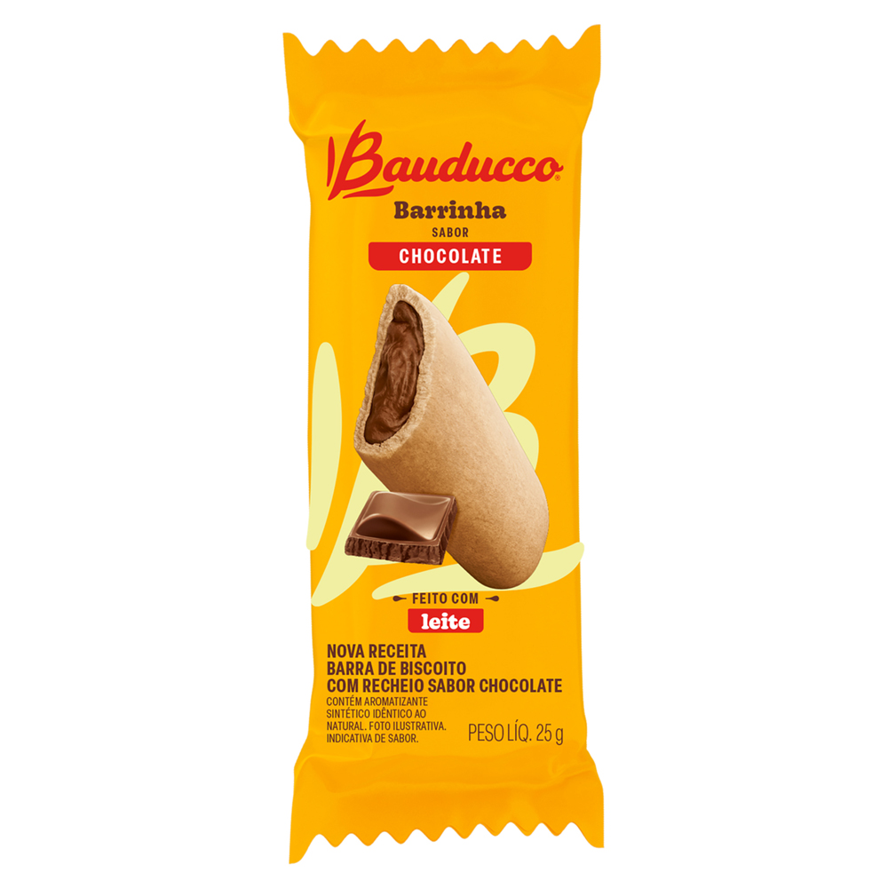 BARRINHA BAUDUCCO 25G CHOCOLATE 