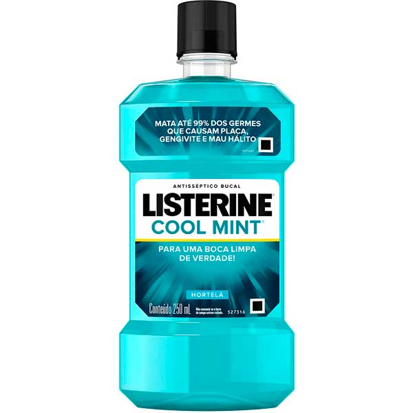 SOL BUCAL LISTERINE COOL MINT 250ML
