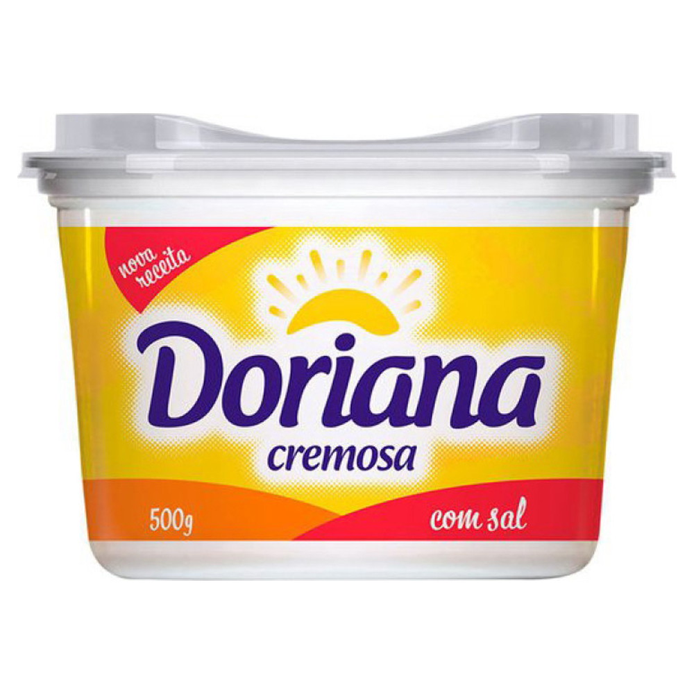 MARGARINA CREMOSA DORIANA COM SAL 500G