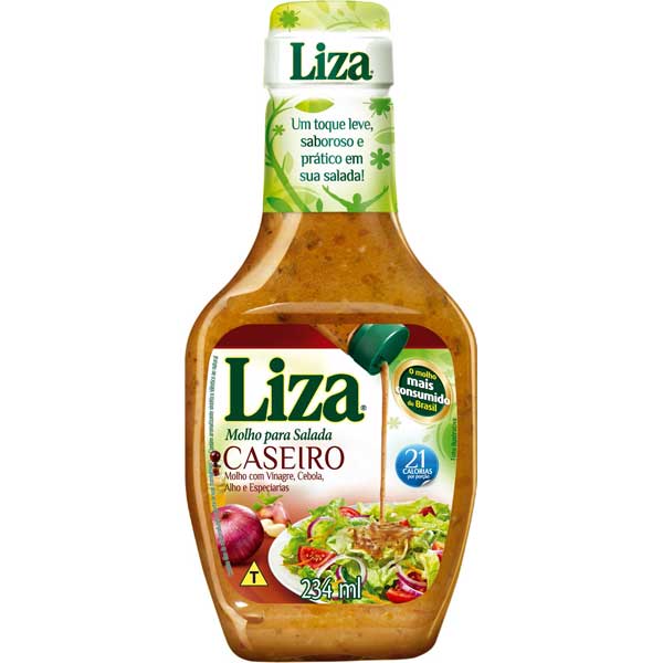 MOLHO P/SALADA LIZA CASEIRO 234ML
