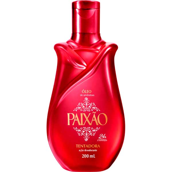 OLEO P/BANHO PAIXAO TENTACAO 200ML