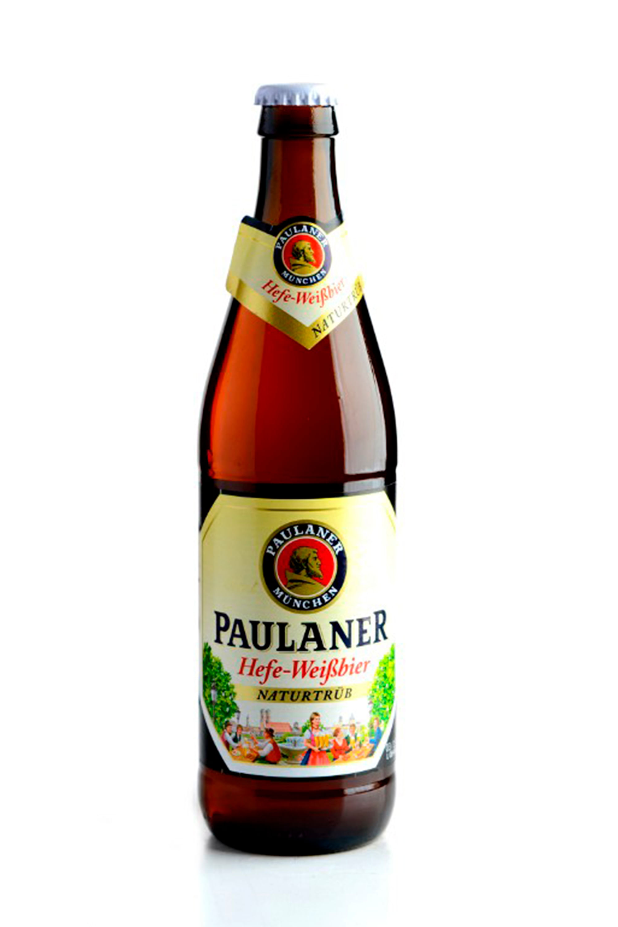 CERVEJA HEFE-WEISSBIER NATURTRÜB PAULANER GARRAFA 500ML