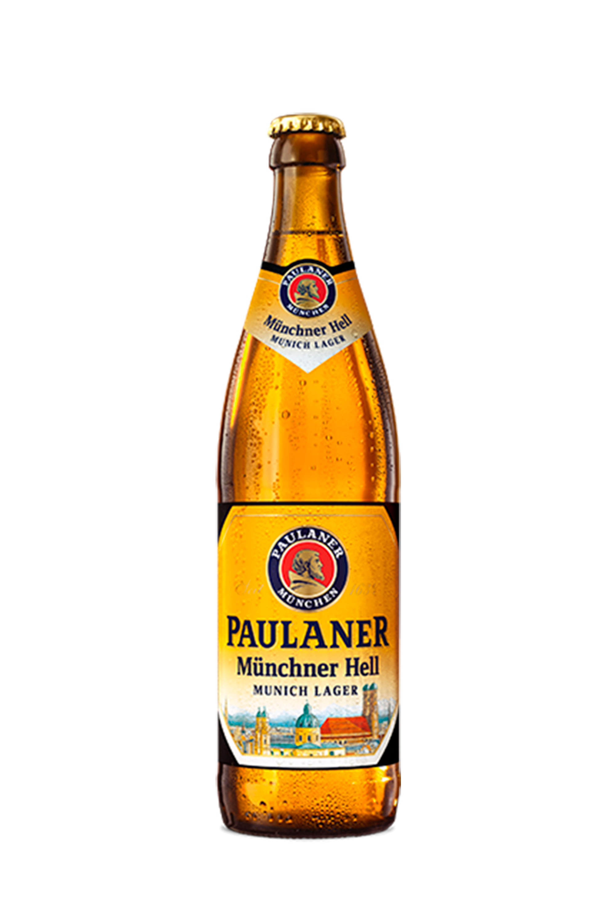 CERVEJA MÜNCHNER HELL PURO MALTE PAULANER GARRAFA 500ML