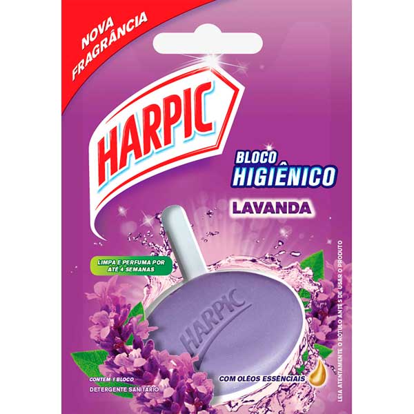 BLOCO SANIT HARPIC 26G LAVANDA