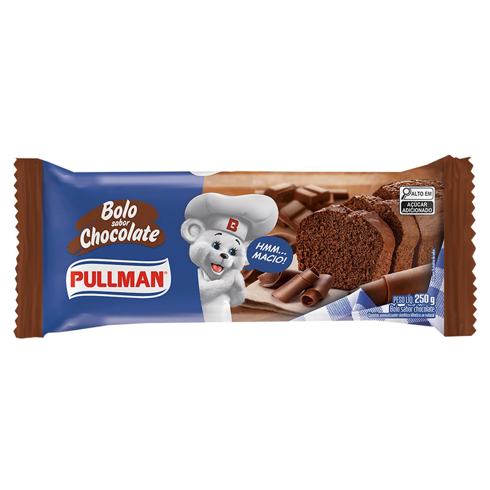BOLO CHOCOLATE PULLMAN PACOTE 250G
