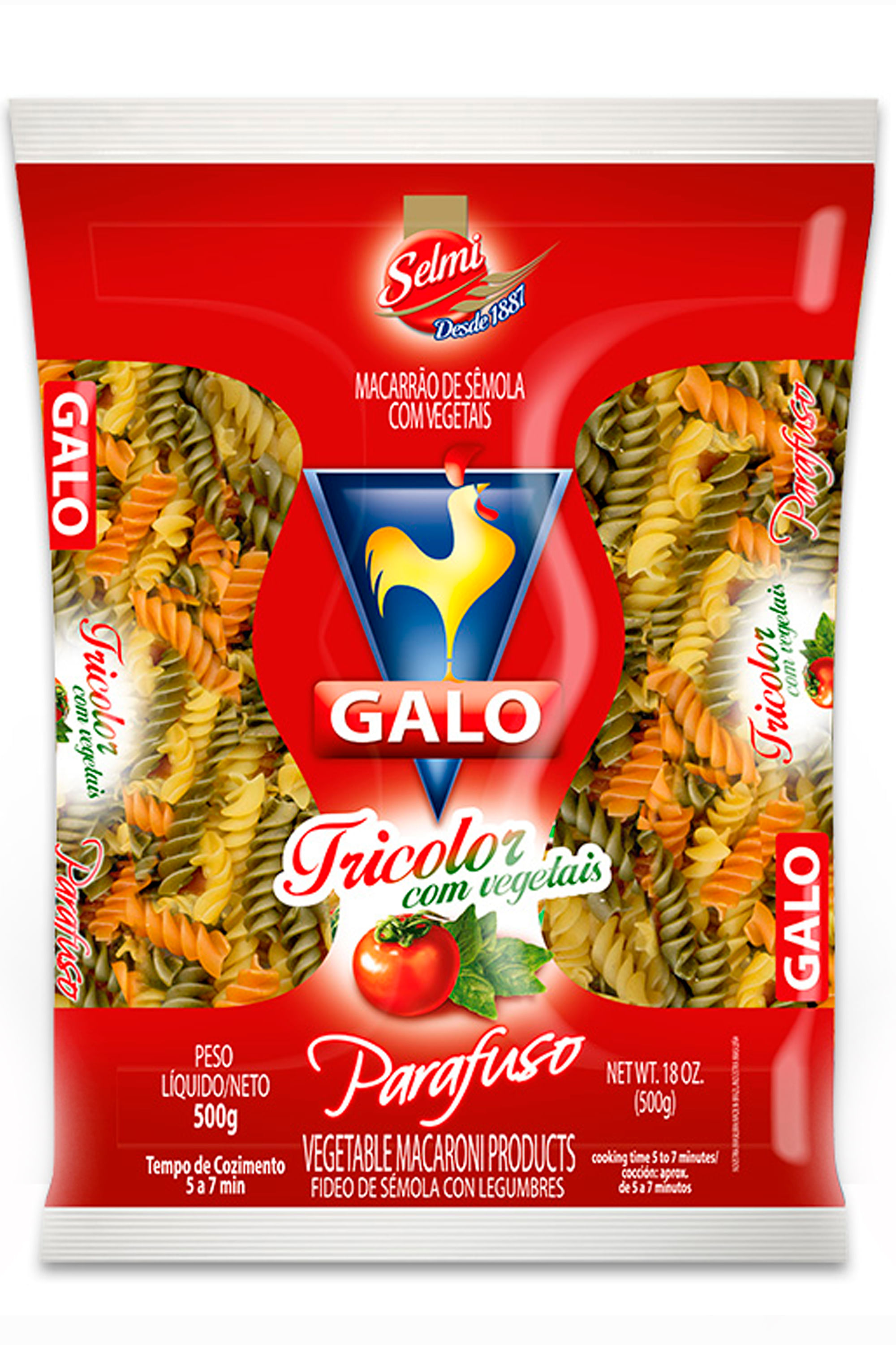 MAC GALO SEMOLA PARAFUSO COLOR 500G