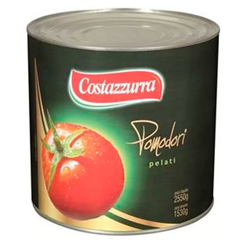 TOMATE PELADO POMODORI COSTAZZUR 2,550KG