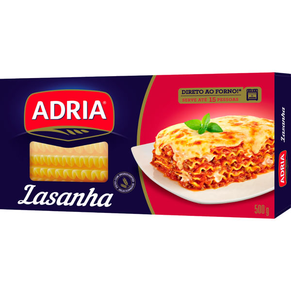 MAC ADRIA  500G LASANHA