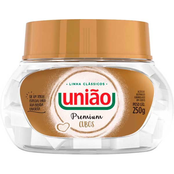 ACUCAR EM CUBO UNIAO 250G PREMIUM