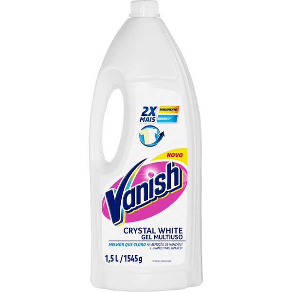 TIRA MANCHAS VANISH GEL 1,5L WHITE