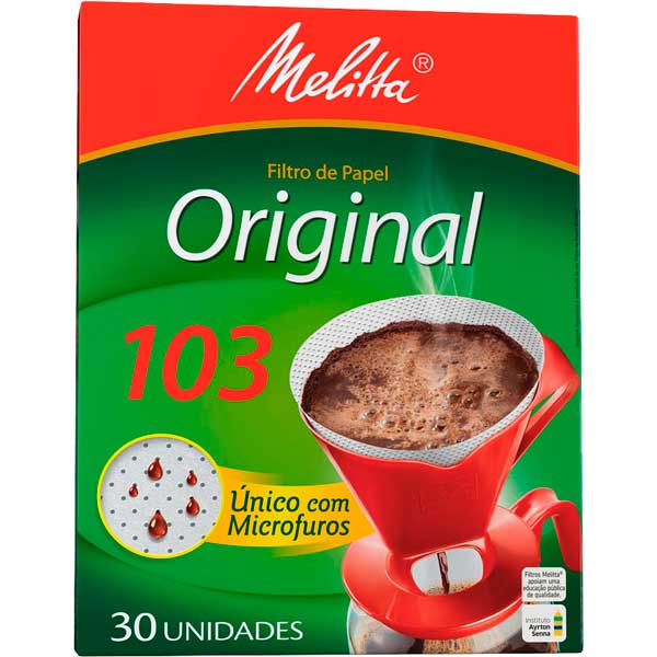 FILTRO DE PAPEL MELITTA 103 GRANDE 30UN