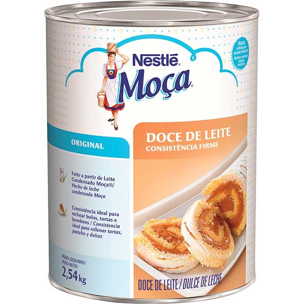 DOCE DE LEITE NESTLE MOCA 2,54KG