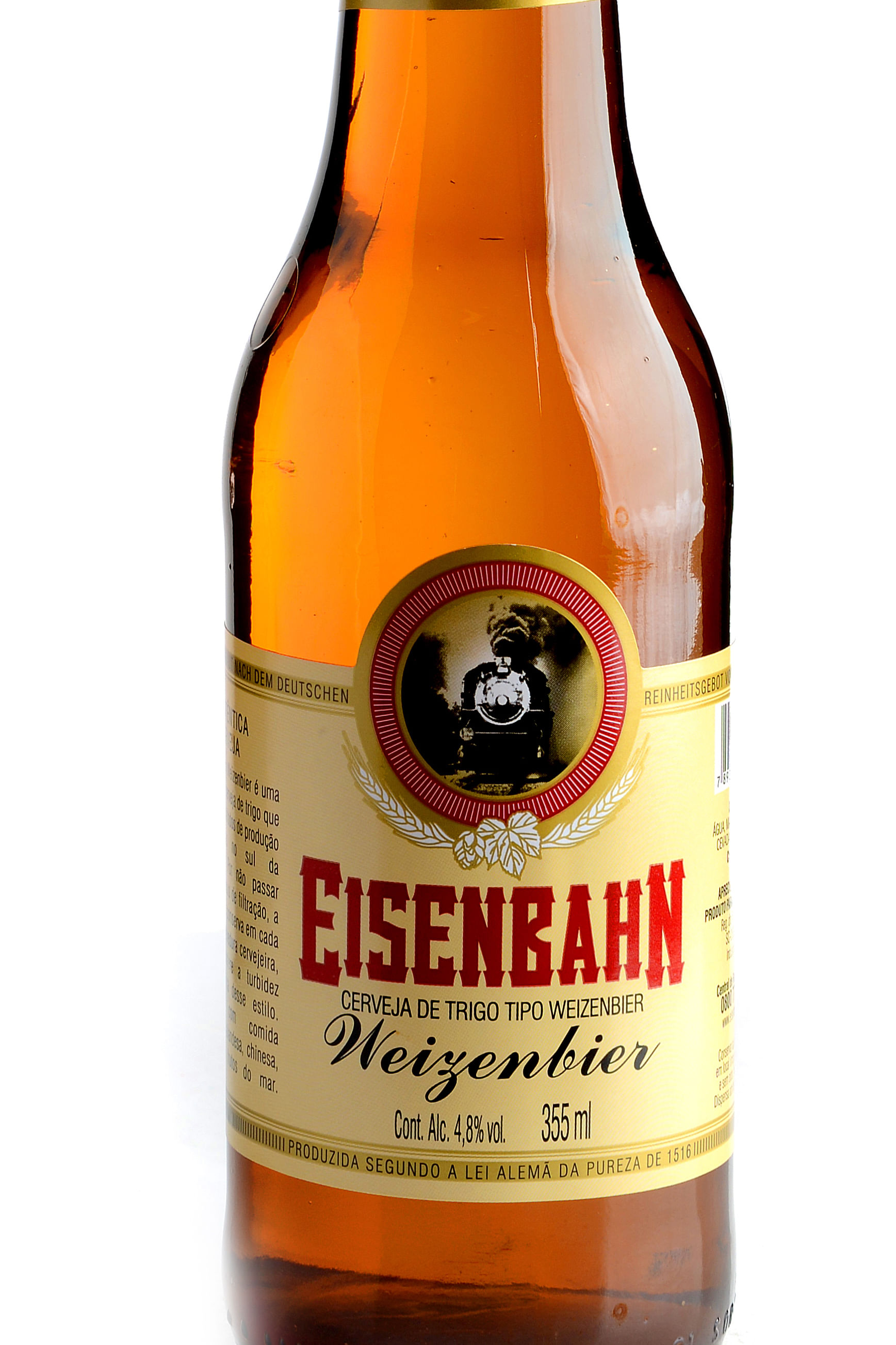 CERVEJA WEIZENBIER EISENBAHN GARRAFA 355ML