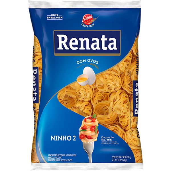 MAC RENATA NINHO '2' C/OVOS 500GR