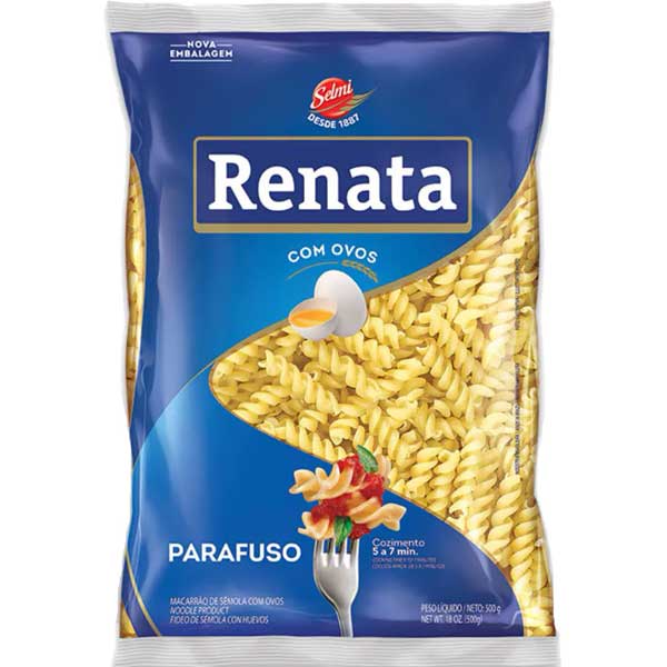 MAC RENATA PARAFUSO C/OVOS 2 500GR