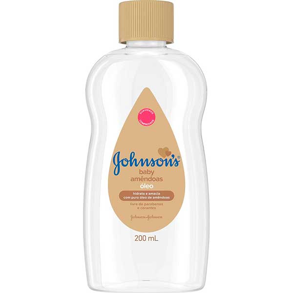 ÓLEO JOHNSONS BABY 200ML AMENDOAS