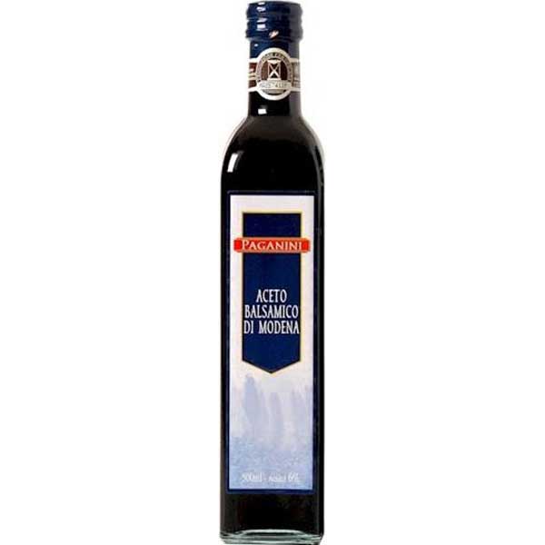 VINAGRE BALSÂMICO MODENA PAGANINI VIDRO 500ML