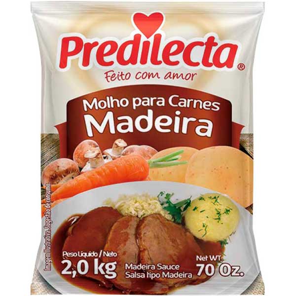 MOLHO MADEIRA PREDILECTA 2KG
