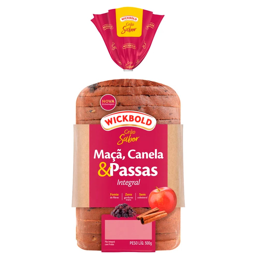 PAO WICKBOLD GRAO SABOR 450G INT FRUTAS