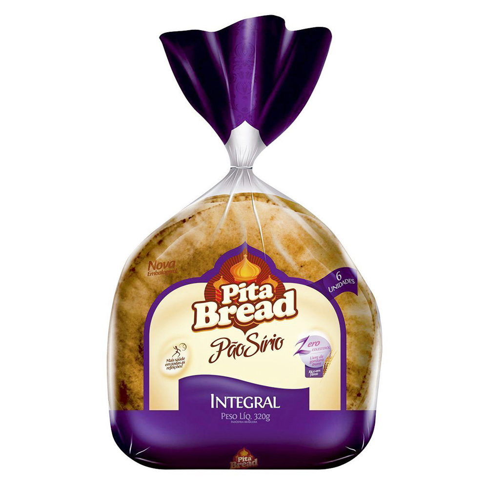 PAO PITA BREAD 320G SIRIO NUTRICAO