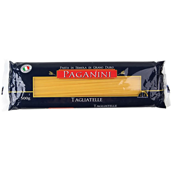 MACARRÃO PAGANINI GRANO DURO TAGLIATELLE 500G