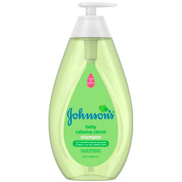 SHAMPOO JOHNSONS BABY CABELOS CLAROS 400ML