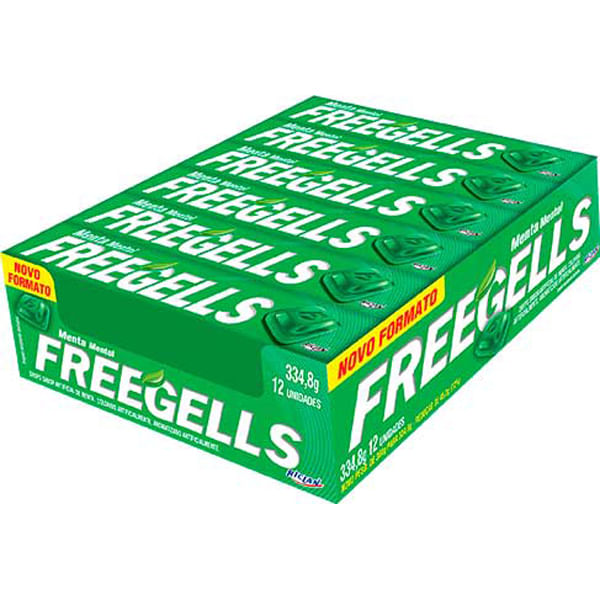 DROPS FREEGELLS MENTA 12UN