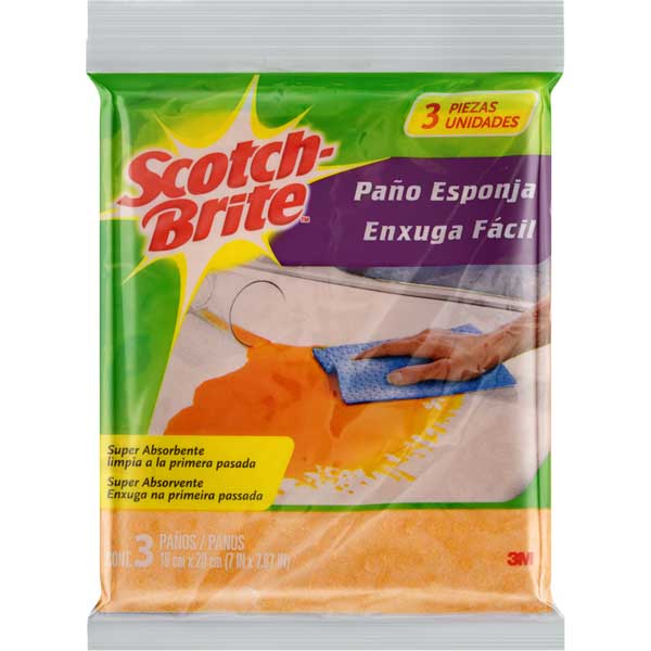 PANO ENXUGA FÁCIL SCOTCH-BRITE 3 UNIDADES