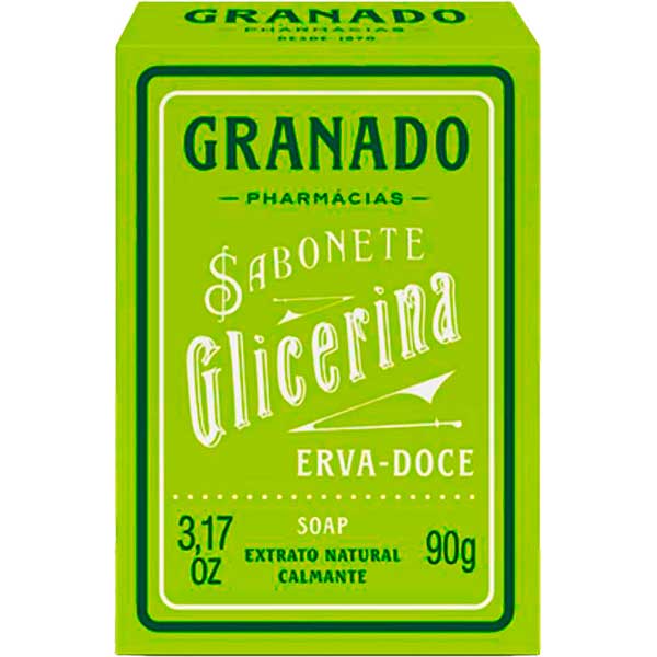 SAB GRANADO GLIC ERVA DOCE 90G