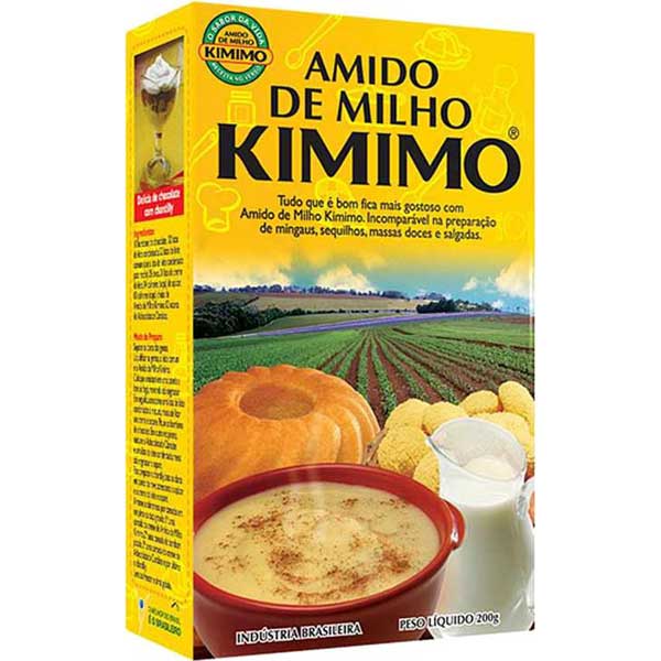 AMIDO DE MILHO KIMIMO CAIXA 200G