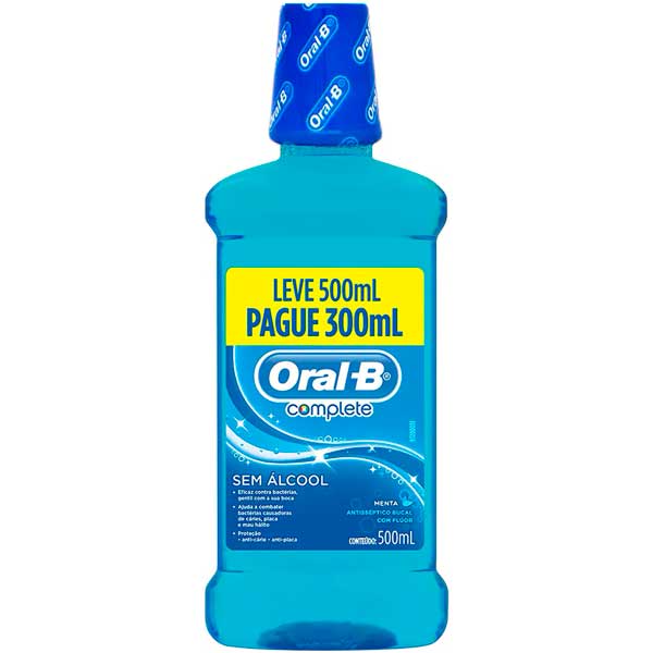 SOL BUCAL ORAL B 500ML PROM MENTA