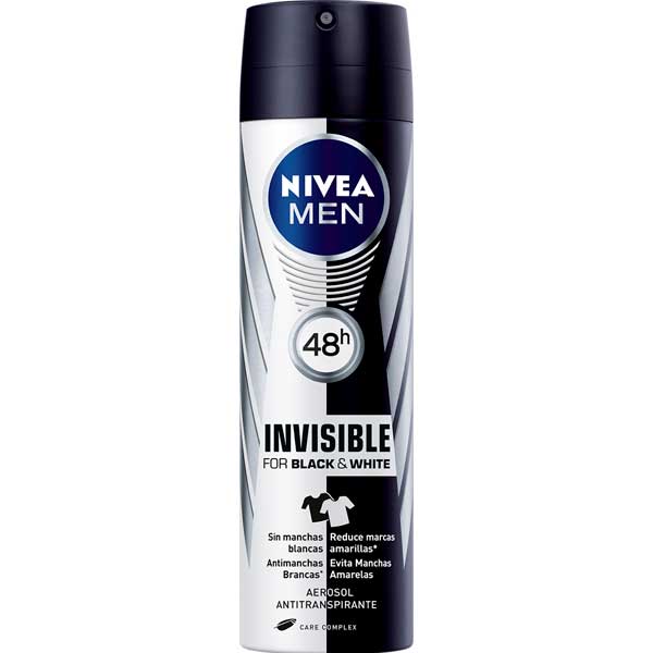 DESOD NIVEA AER 150ML MEN BLACK&WHITE 