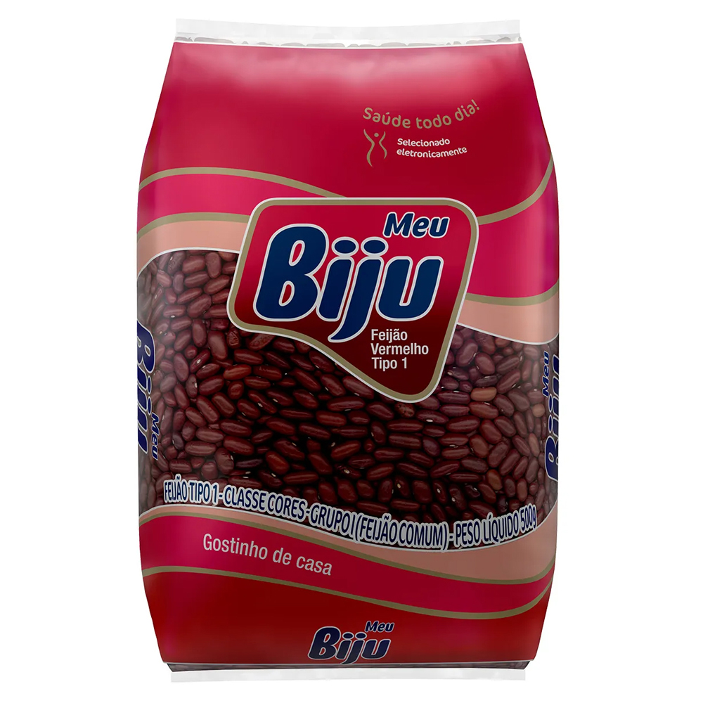 FEIJÃO VERMELHO MEU BIJU 500G