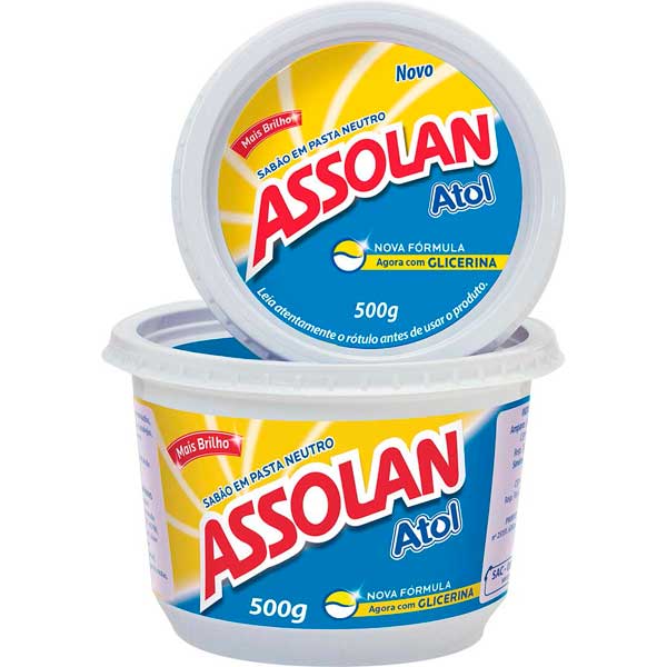 SABAO EM PASTA ASSOLAN 500G