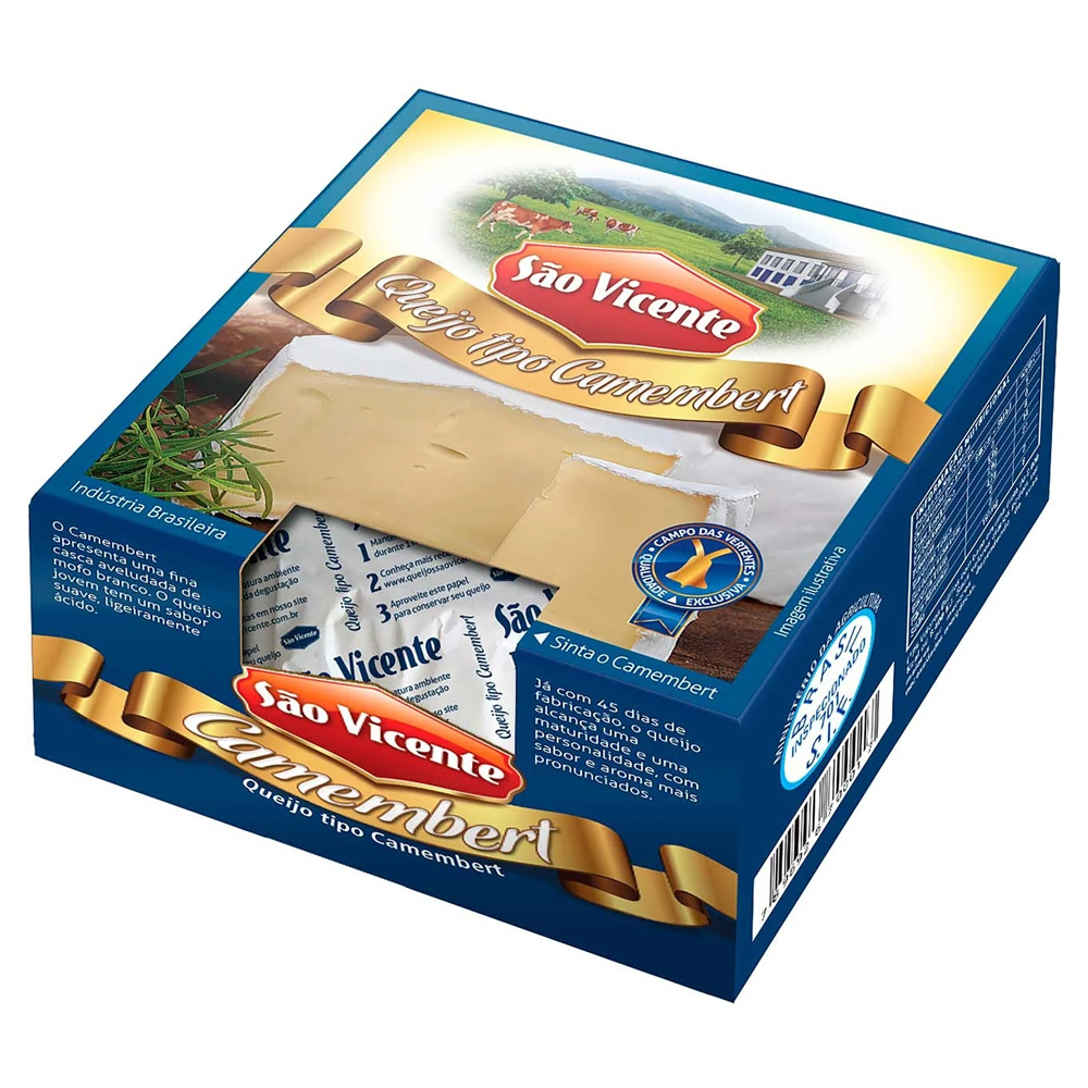 QUEIJO CAMEMBERT S VICENTE 125GR