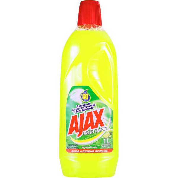 LIMP AJAX LIMP PESADA 1L FRESH LEMON