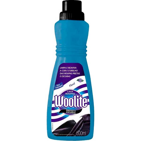 LAVA ROUPAS WOOLITE PRETAS  450ML