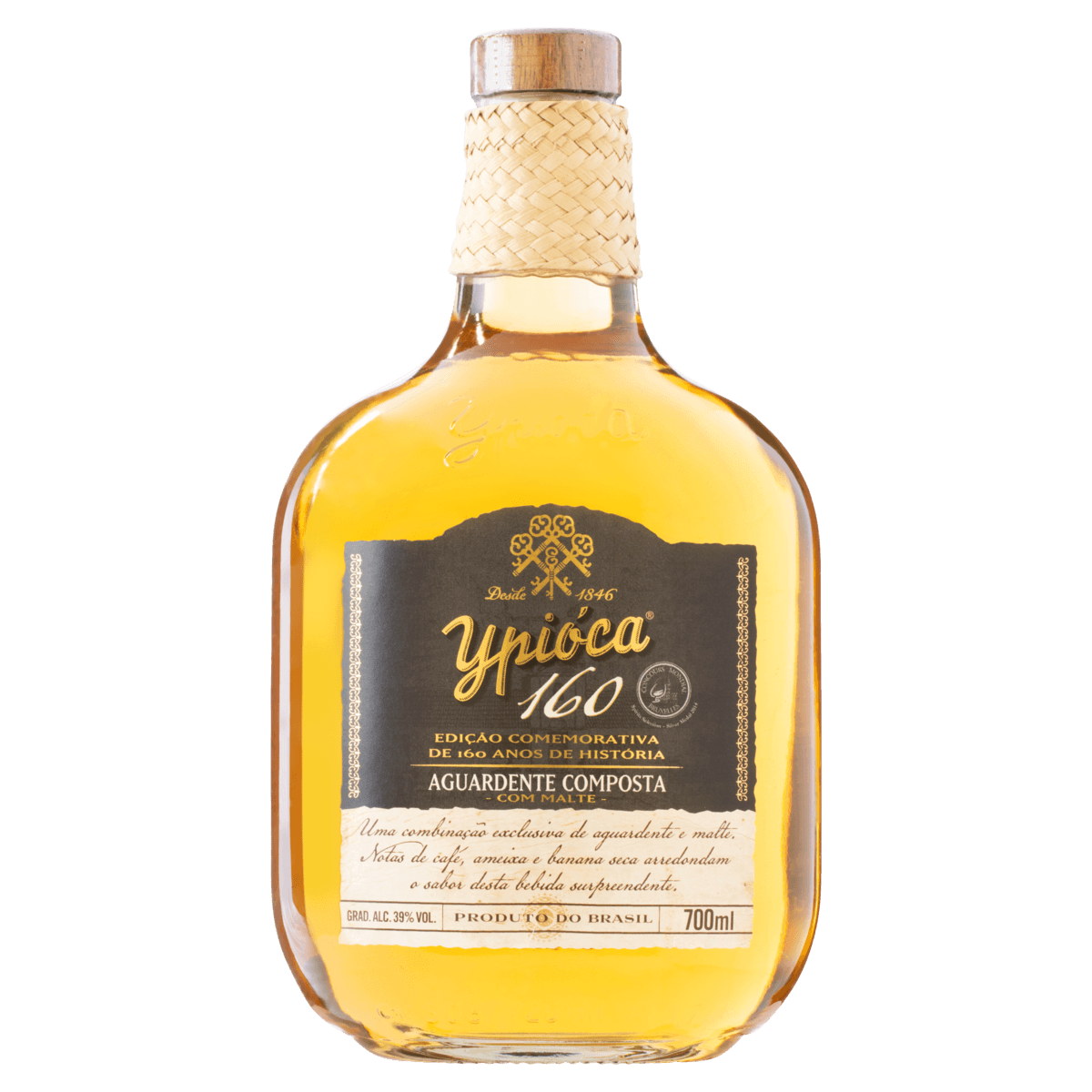 Aguardente Ypioca 160 anos 700ml