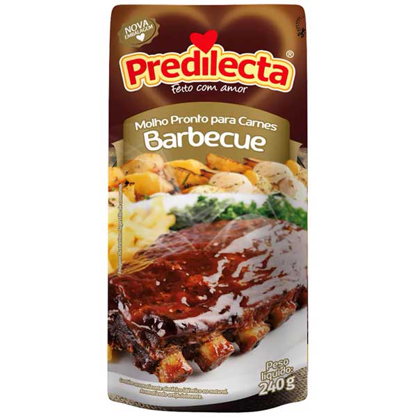 MOLHO BARBECUE PREDILECTA 240G