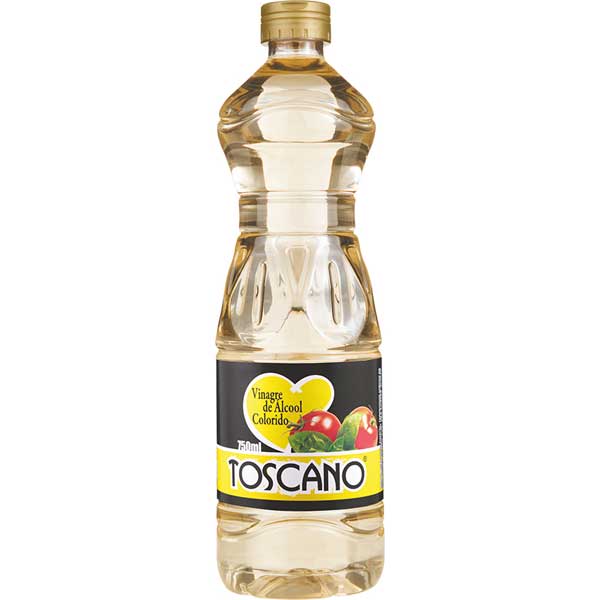 VINAGRE TOSCANO DE ALCOOL COLORIDO 750ML