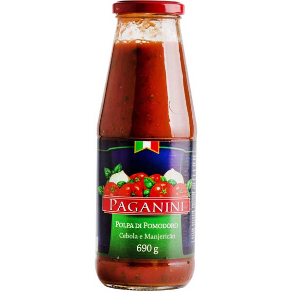 POLPA DE TOMATE  PAGANINI C/MANJERI 690G