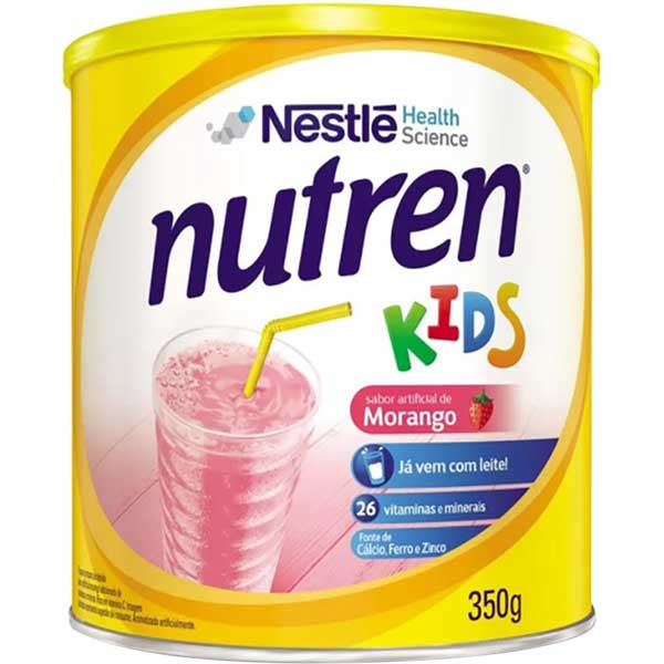 NUTREN NESTLE 350G KIDS MORANGO