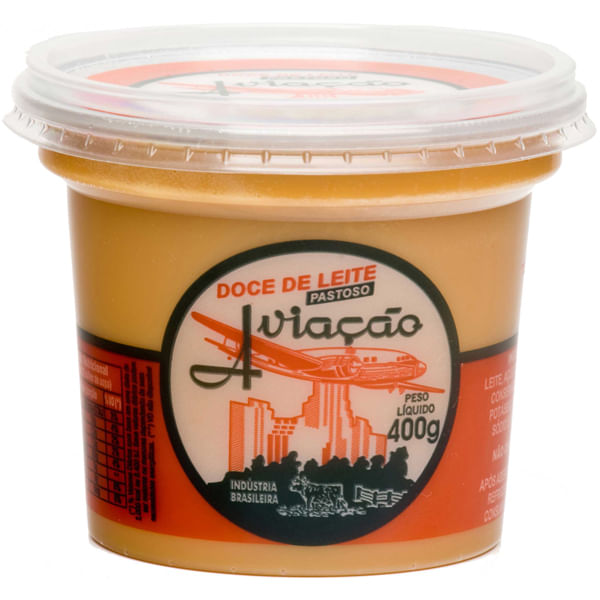 DOCE DE LEITE PASTOSO AVIAÇÃO POTE 400G