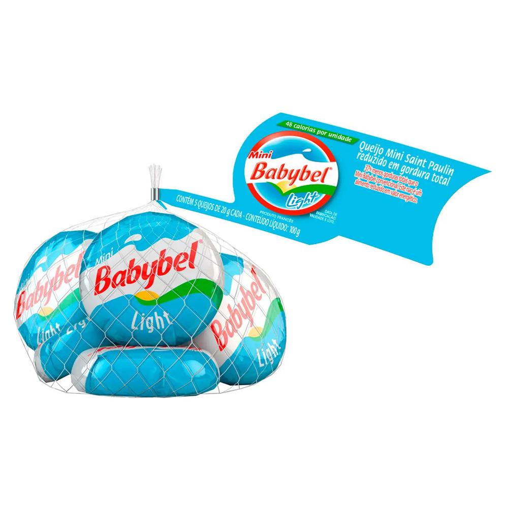 QUEIJO MINI BABYBEL ORIGINAL 100G