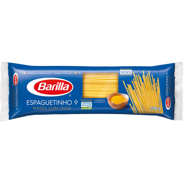 MAC BARILLA C/OVOS ESPAG N9 500GR