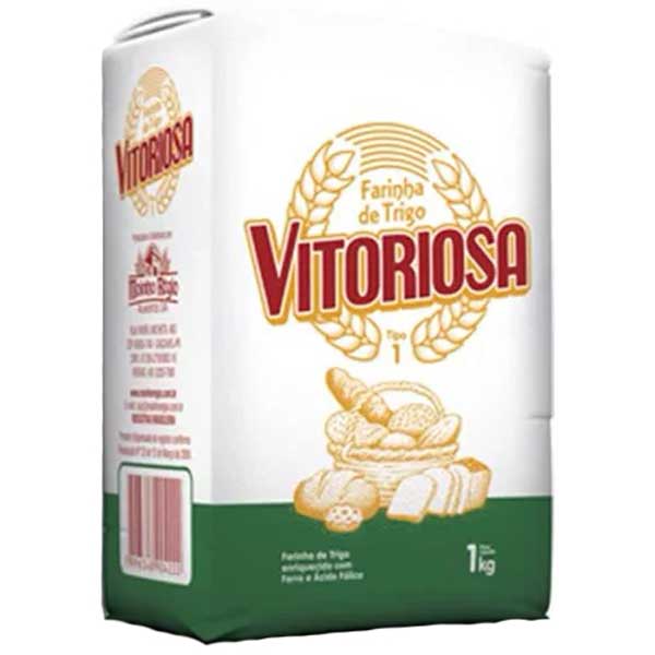 FARINHA DE TRIGO VITORIOSA 01KG