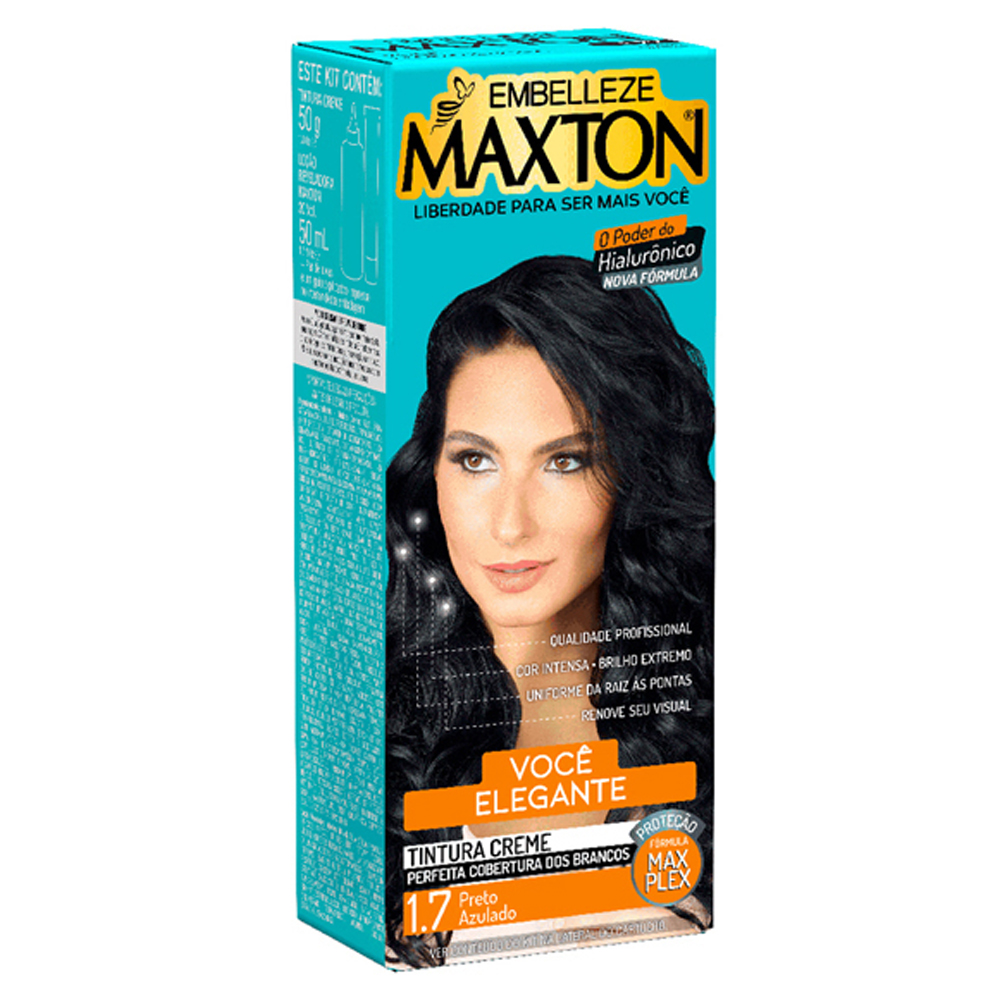 TINT EMBEL MAXTON PRETO AZULADO 1.7