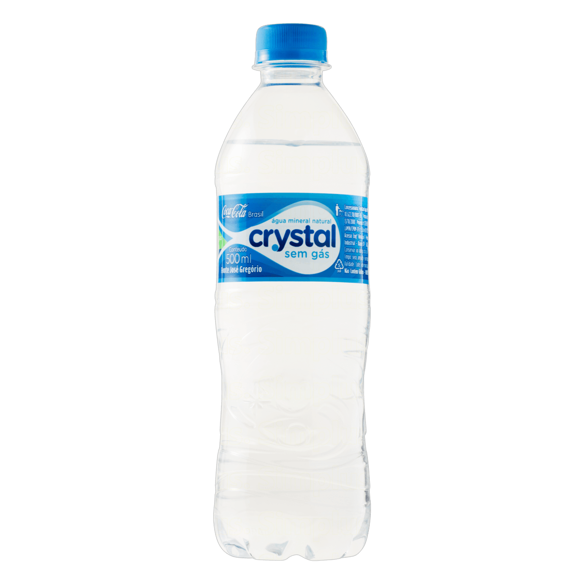 ÁGUA MINERAL NATURAL SEM GÁS ACQUA LIA CRYSTAL GARRAFA 500ML