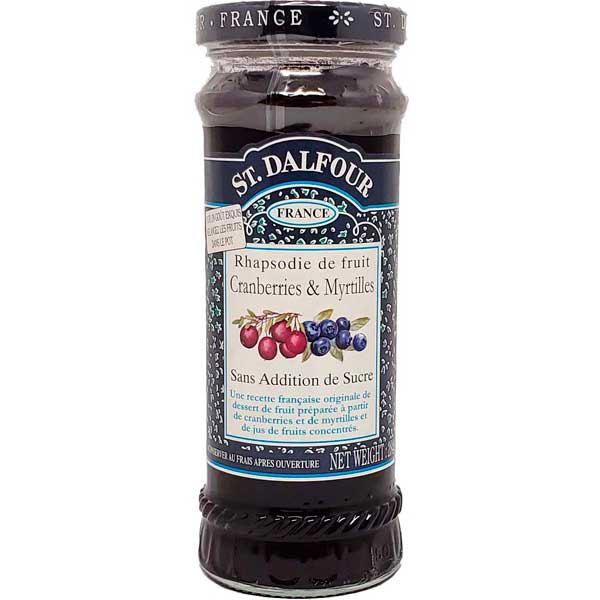 Geleia Francesa Dalfour Cranberry e Mirtilo 284g